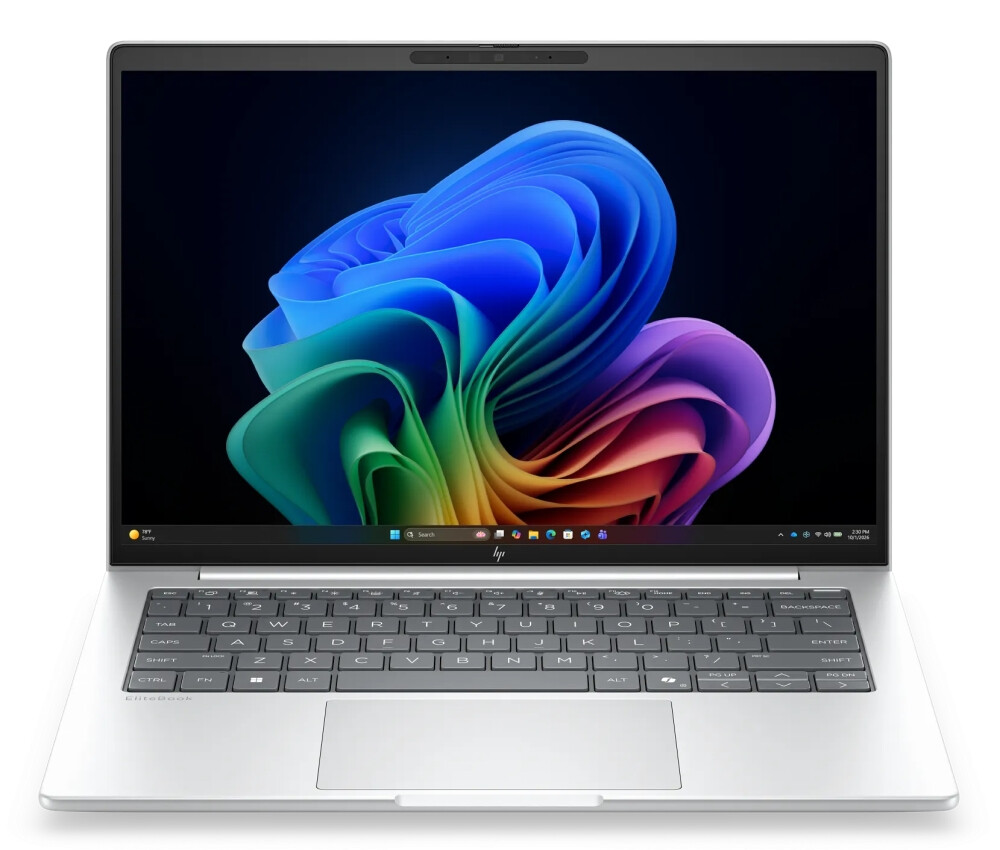 Лаптоп - HP EliteBook 8 G2i AI 14 Glacier Silver, Core Ultra 7 366H(up to 4.8GH/18MB/16C), 14" WUXGA AG 300nits, 32GB 5600 MHz 1DIMM, 1TB PCIe SSD, WiFi 7 + BT 6, Backlit Kbd, FPR, 3C Batt, Win 11 Pro, 3Y Warranty Onsite
