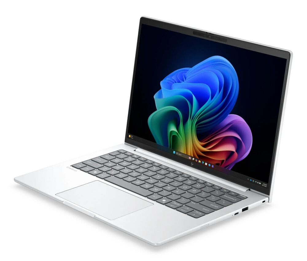Лаптоп - HP EliteBook 8 G2i AI 14 Glacier Silver, Core Ultra 7 366H(up to 4.8GH/18MB/16C), 14" WUXGA AG 300nits, 32GB 5600 MHz 1DIMM, 1TB PCIe SSD, WiFi 7 + BT 6, Backlit Kbd, FPR, 3C Batt, Win 11 Pro, 3Y Warranty Onsite